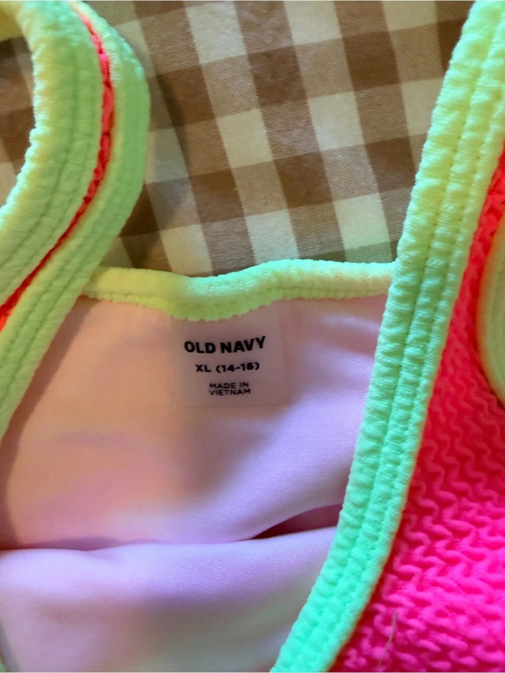 Old Navy vibrant neon